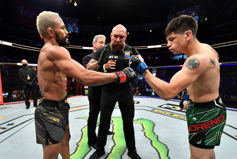 Brandon Moreno bảo vệ đai ở trận đấu thứ 3 với Deiveson Figueiredo tại UFC 269
