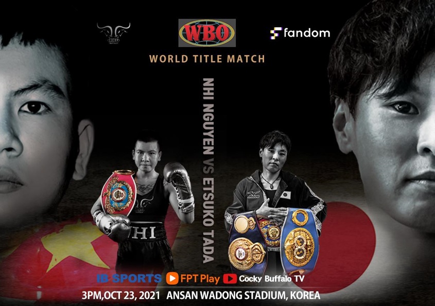 Trận Thu Nhi tranh đai WBO thế giới h&eacute; lộ th&ecirc;m những điều đặc biệt