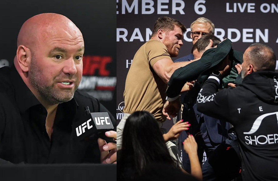 Dana White chê cười vụ xô xát Canelo và Caleb Plant: "Showtime không thể ngu xuẩn hơn"