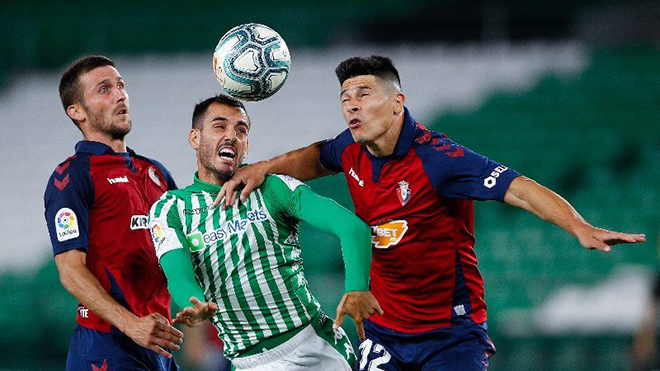 Nhận định, soi k&egrave;o b&oacute;ng đ&aacute; Osasuna đấu với Real Betis