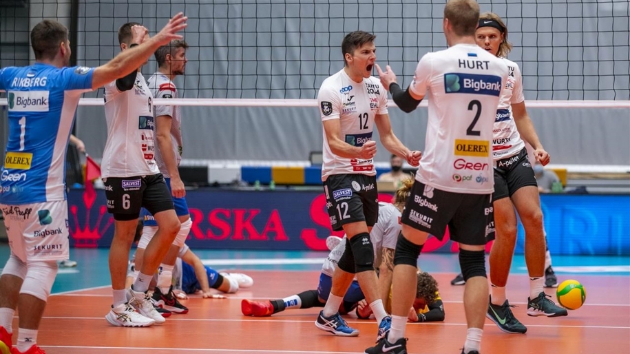 Tân binh Bigbank Tartu gây sốc ở giải bóng chuyền nam Champions League Tân binh Bigbank Tartu gây sốc ở giải bóng chuyền nam Champions League