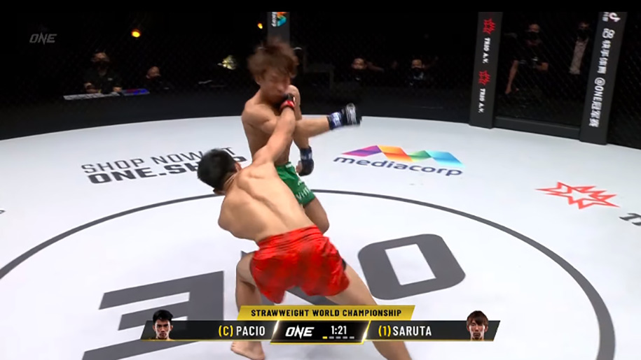Joshua Pacio knockout Yosuke Saruta bằng đòn pha phản đòn phá trụ tuyệt hảo