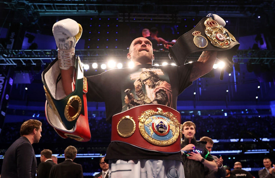 Oleksandr Usyk thắng &aacute;p đảo Anthony Joshua, th&acirc;u t&oacute;m 4 đai v&ocirc; địch hạng nặng