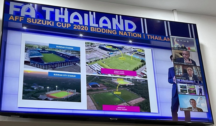 Campuchia bị hụt, Thái Lan và Singapore vào “chung kết” đăng cai AFF Cup 2020