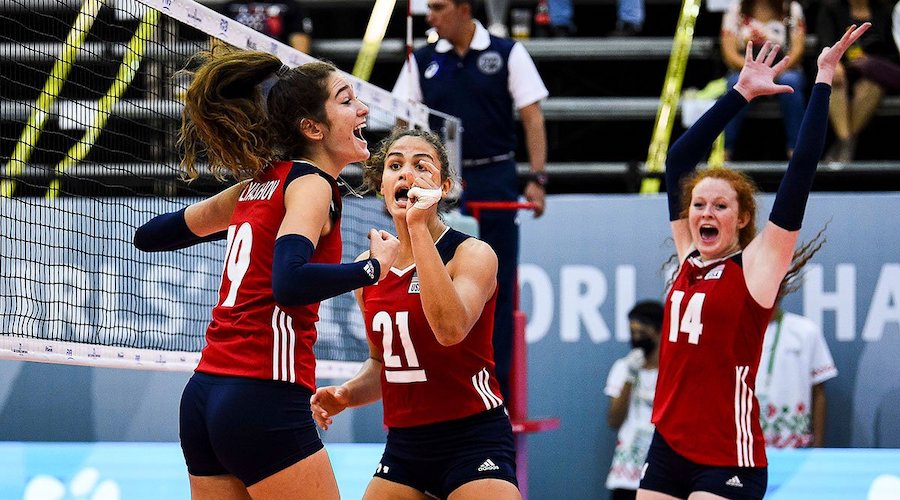 Mỹ suýt thành cựu vương giải bóng chuyền nữ U18 Thế giới