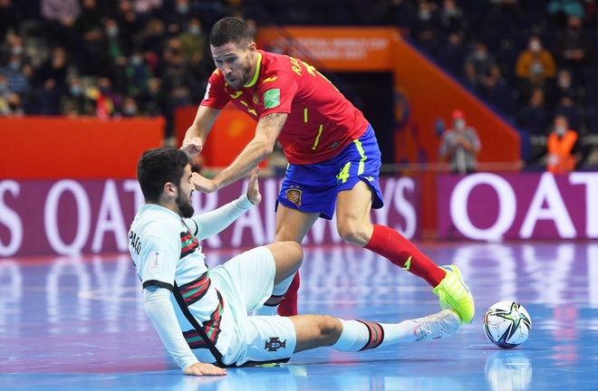 Kết quả futsal Bồ Đào Nha vs Tây Ban Nha, tứ kết World Cup 2021
