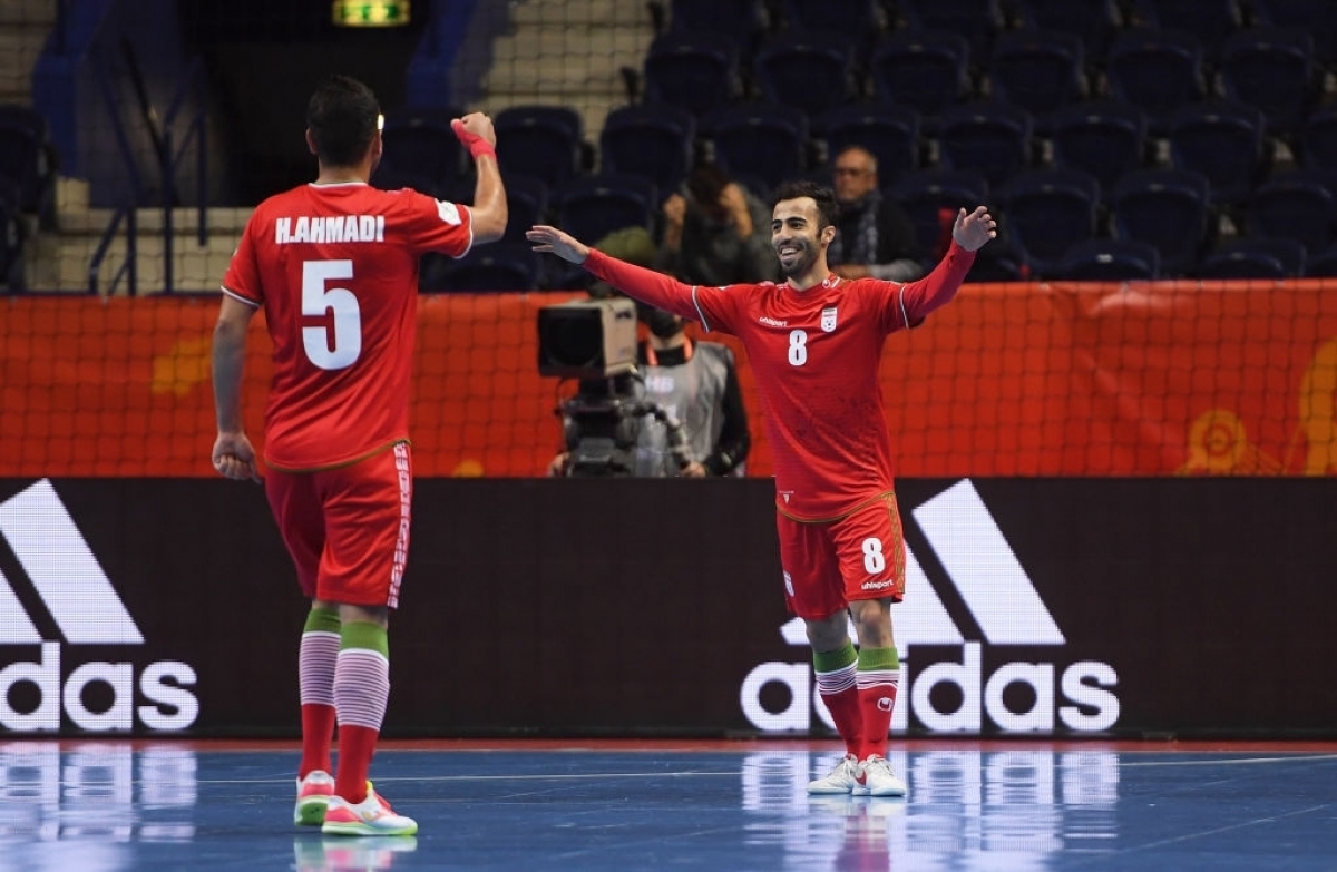 Kết quả futsal Iran vs Kazakhstan, tứ kết World Cup 2021