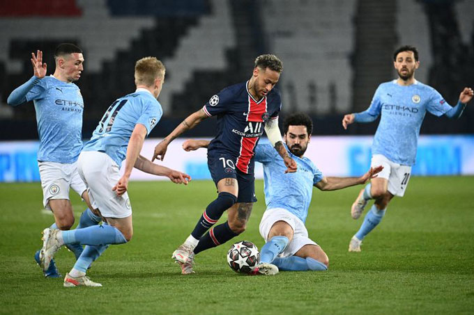 Lịch trực tiếp Bóng đá TV hôm nay 28/9: PSG vs Man City