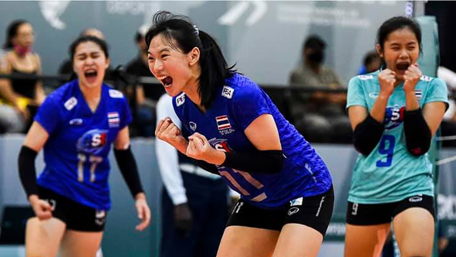 Hạng 3 thế giới Brazil giật mình trước Thái Lan ở giải bóng chuyền nữ U18 VĐTG Hạng 3 thế giới Brazil giật mình trước Thái Lan ở giải bóng chuyền nữ U18 VĐTG