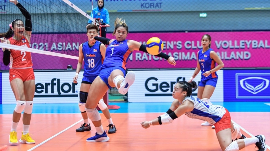 Philippines ví thất bại tại giải bóng chuyền các CLB châu Á như... cơn đau đẻ!