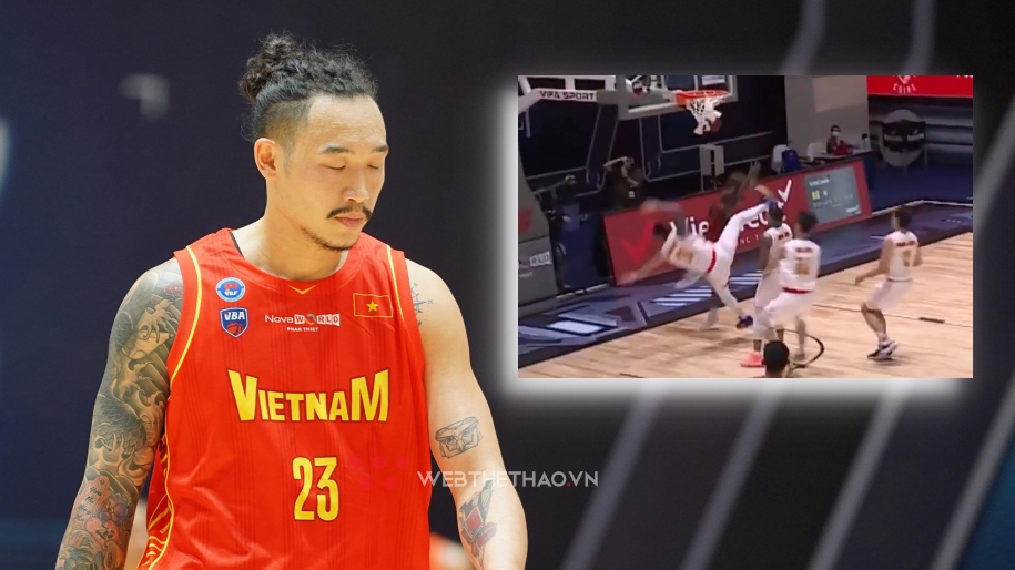 Tâm Đinh va chạm nguy hiểm với DaQuan Bracey, dính chấn thương nặng
