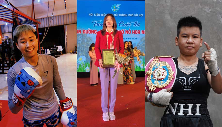 Top 3 bóng hồng rạng danh làng võ thuật Việt Nam 2021