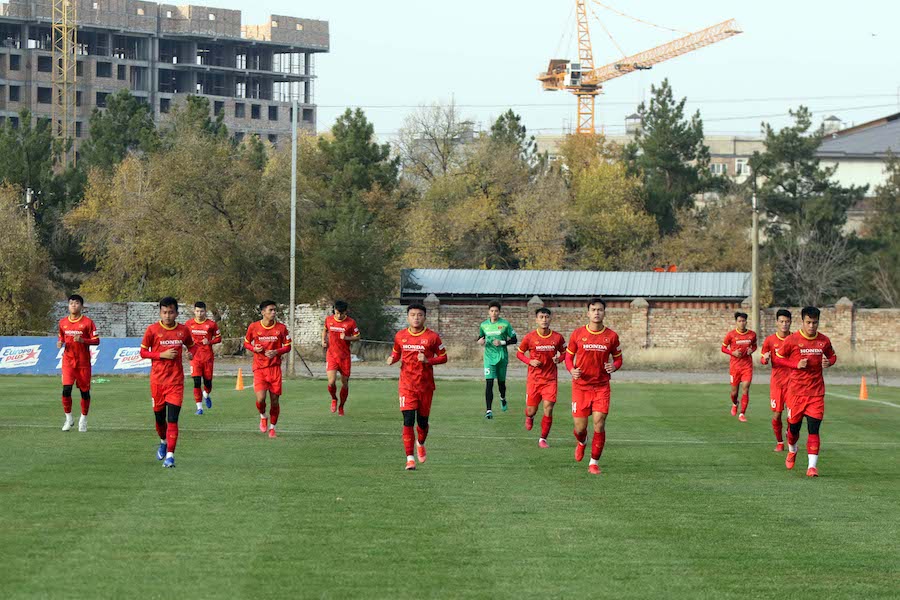 Chiều cao U23 Việt Nam 2021: Trung bình 1m74