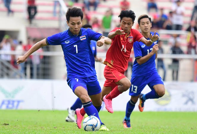 Link xem trực tiếp U23 Th&aacute;i Lan vs U23 M&ocirc;ng Cổ, v&ograve;ng loại ch&acirc;u &Aacute;