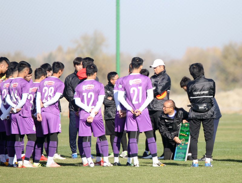 HLV Park Hang Seo “ôn bài” lần cuối trước trận U23 Việt Nam vs U23 Đài Bắc Trung Hoa