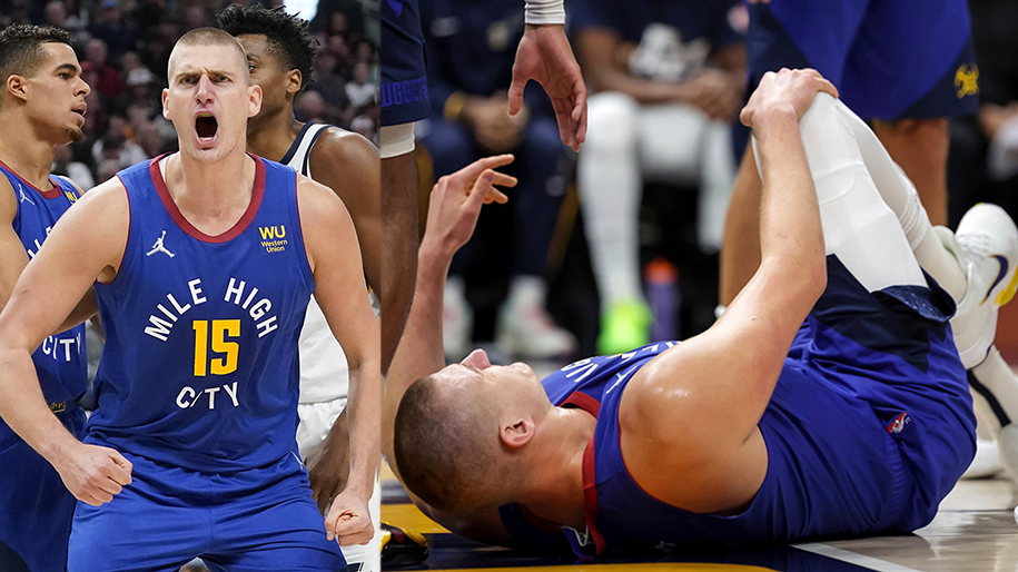 Nikola Jokic thoát chấn thương đầu gối nghiêm trọng, vẫn chưa rõ ngày trở lại
