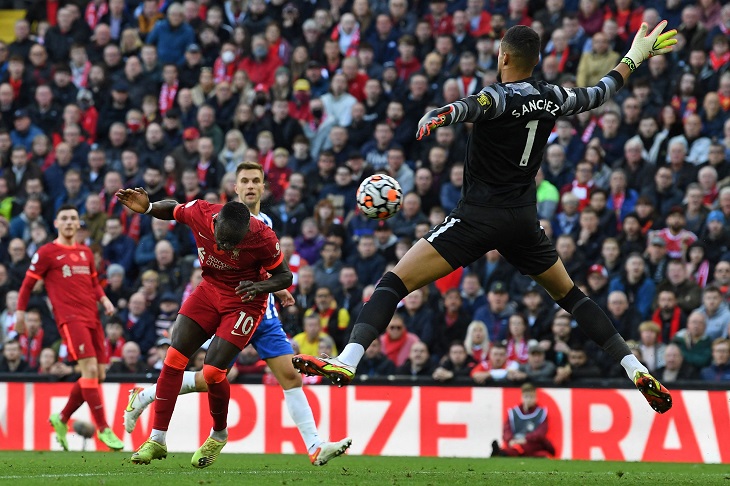 Kết quả Liverpool vs Brighton, vòng 10 Ngoại hạng Anh