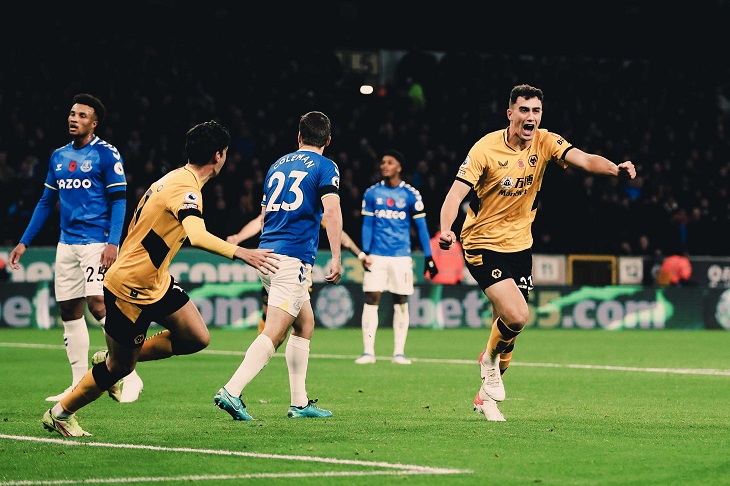 Kết quả Wolves vs Everton, vòng 10 Ngoại hạng Anh