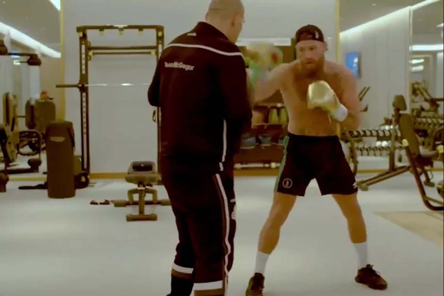 Conor McGregor tung clip "rèn tay": Mục tiêu trở lại đầu năm 2022?