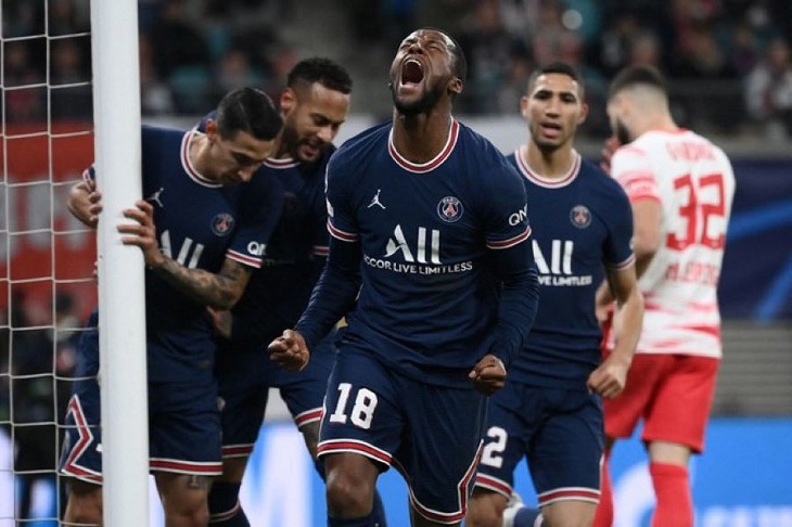 Kết quả RB Leipzig vs PSG, vòng bảng cúp C1