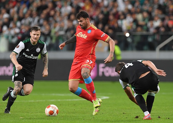 Kết quả Legia Warsaw vs Napoli, vòng bảng cúp C2