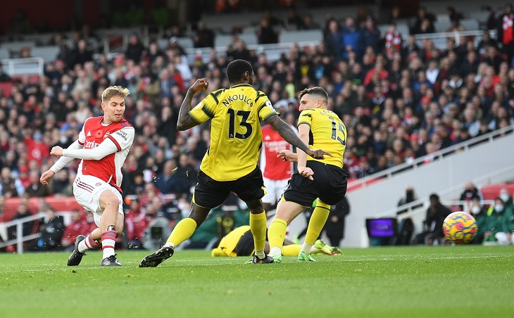 Kết quả Arsenal vs Watford, vòng 11 Ngoại hạng Anh