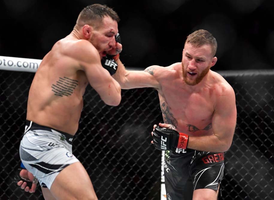 Justin Gaethje và Michael Chandler nhập viện sau bữa 'tiệc đấm" điên rồ ở UFC 268