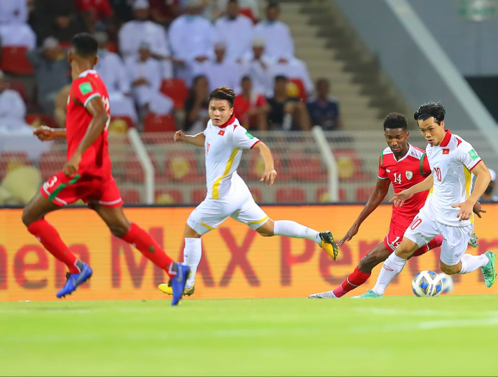 Kết quả Trung Quốc vs Oman, vòng loại World Cup 2022