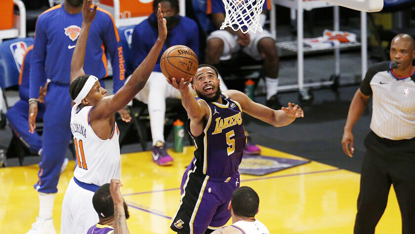 Nhận định bóng rổ NBA 2021-22: Los Angeles Lakers vs New York Knicks (ngày 24/11 7h30)