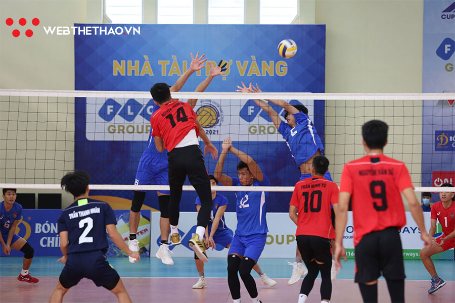Nam Vĩnh Long thắng áp đảo trận khai mạc VCK giải bóng chuyền hạng A cúp FLC 2021