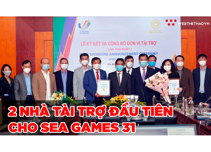 Công bố hai đơn vị đầu tiên trở thành nhà tài trợ cho SEA Games 31