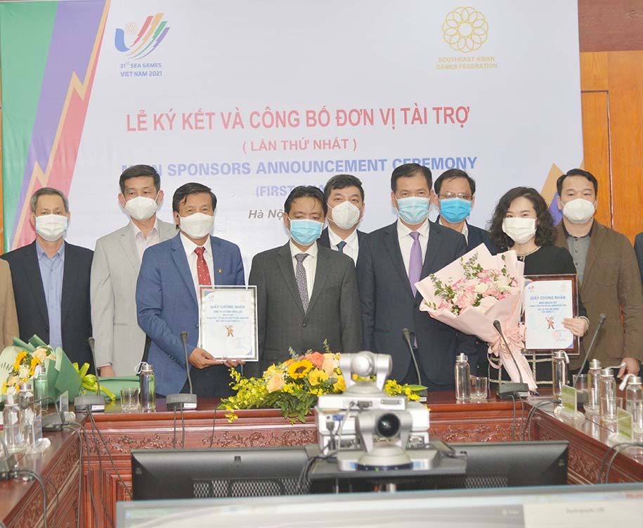 Tâm huyết từ những nhà tài trợ Kim Cương đầu tiên gửi tới SEA Games 31 Tâm huyết từ những nhà tài trợ Kim Cương đầu tiên gửi tới SEA Games 31
