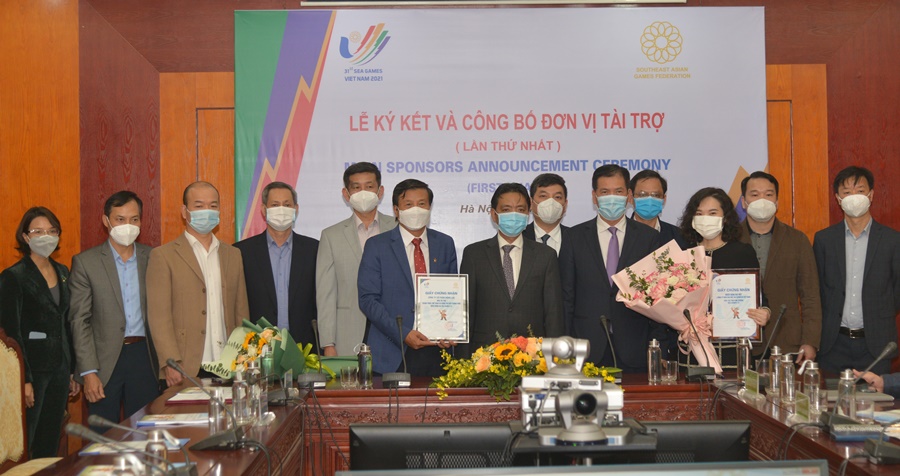 Công bố hai đơn vị đầu tiên trở thành nhà tài trợ SEA Games 31