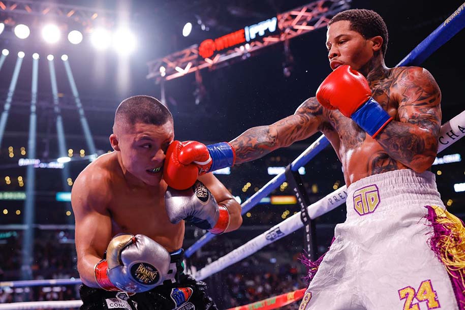 Đánh tới gãy tay để thắng Isaac Cruz, Gervonta Davis nhọc nhằn giữ đai WBA hạng nhẹ