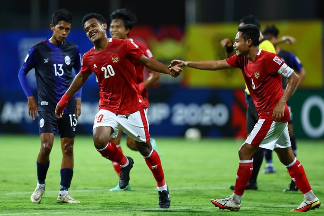 Kết quả Indonesia 4-2 Campuchia: Mưa bàn thắng