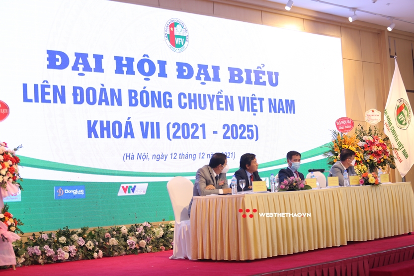 Chùm ảnh: Đại hội Đại biểu Liên đoàn Bóng chuyền Việt Nam nhiệm kỳ VII