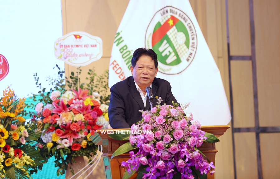 Ông "bầu" Hóa chất Đức Giang tự ứng cử, phát biểu gây sốc tại Đại hội Liên đoàn bóng chuyền Việt Nam