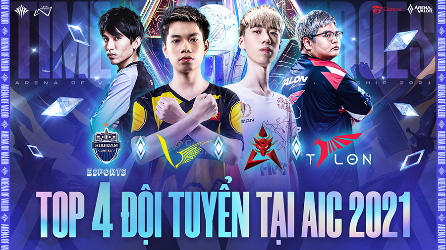 Lịch thi đấu chung kết AIC 2021 Li&ecirc;n Qu&acirc;n Mobile: VGM vs BRU