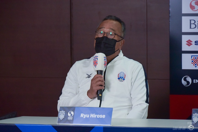 HLV Ryu Hirose: Campuchia sẽ chơi đôi công với Việt Nam