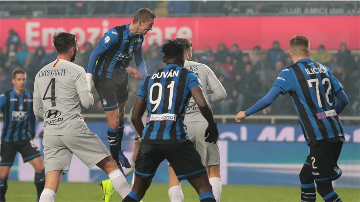 Kết quả Atalanta vs AS Roma, vòng 18 Serie A