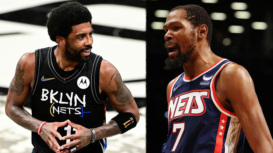 Kyrie Irving tái ngộ Kevin Durant trong... khu cách ly của Brooklyn Nets
