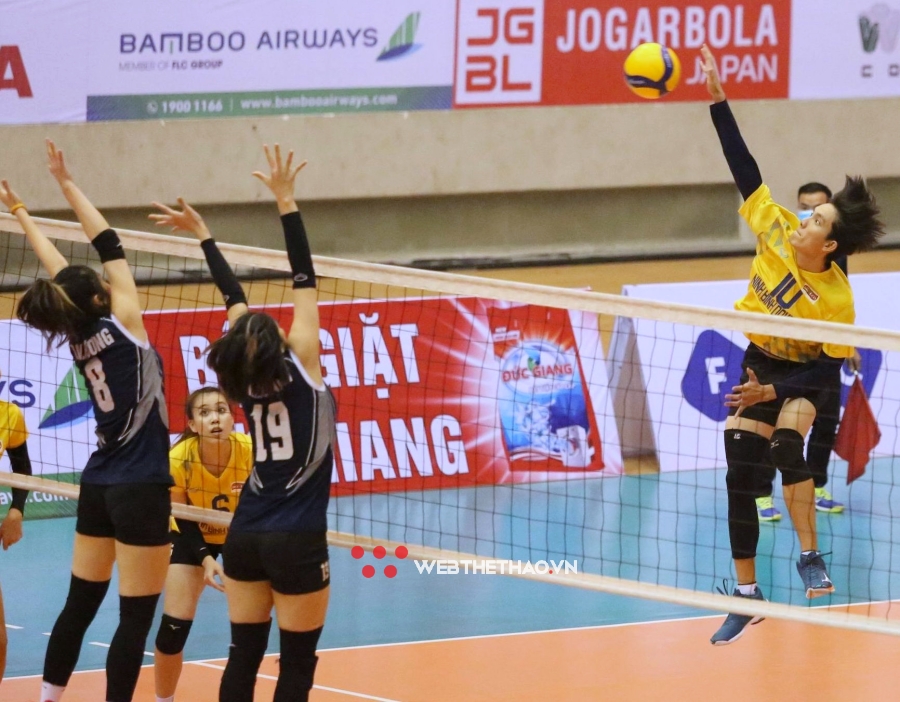 BTL Thông tin tiết lộ cách khắc chế "khủng long" Bích Tuyền, thắng dễ Ninh Bình Doveco 3-0