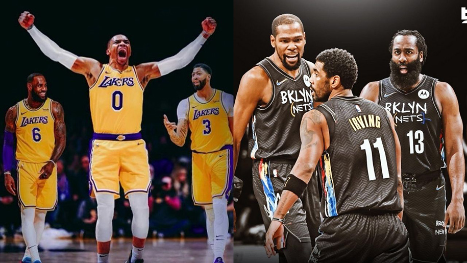 Nhận định bóng rổ NBA 2021-22: Brooklyn Nets vs Los Angeles Lakers (ngày 26/12 8h00)