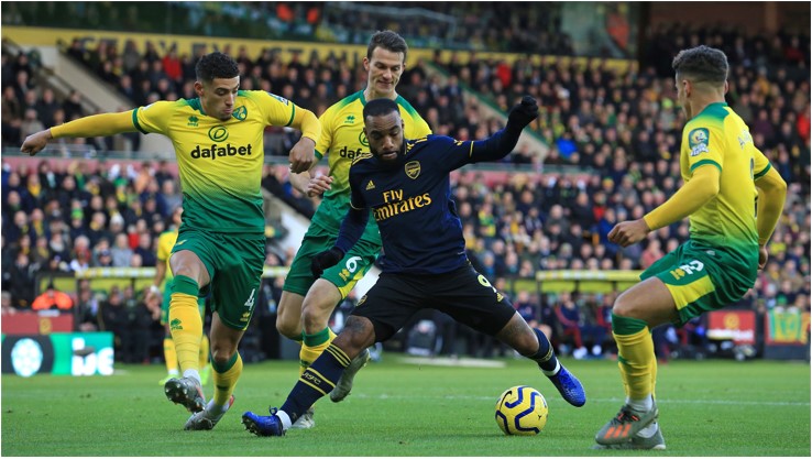Kết quả Norwich City vs Arsenal, vòng 19 Ngoại hạng Anh