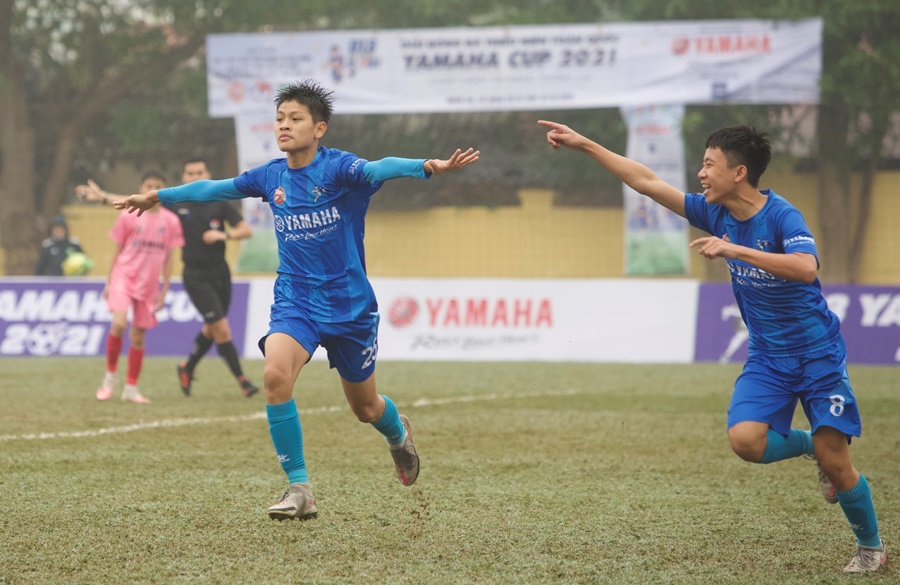 Thắng kịch tính Hà Tĩnh, PVF vô địch giải U13 toàn quốc 2021
