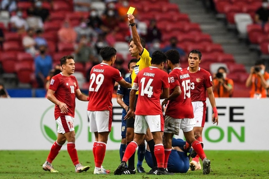 Cầu thủ vi phạm quy tắc bong bóng, Indonesia nhận giải Fair Play AFF Cup 2020