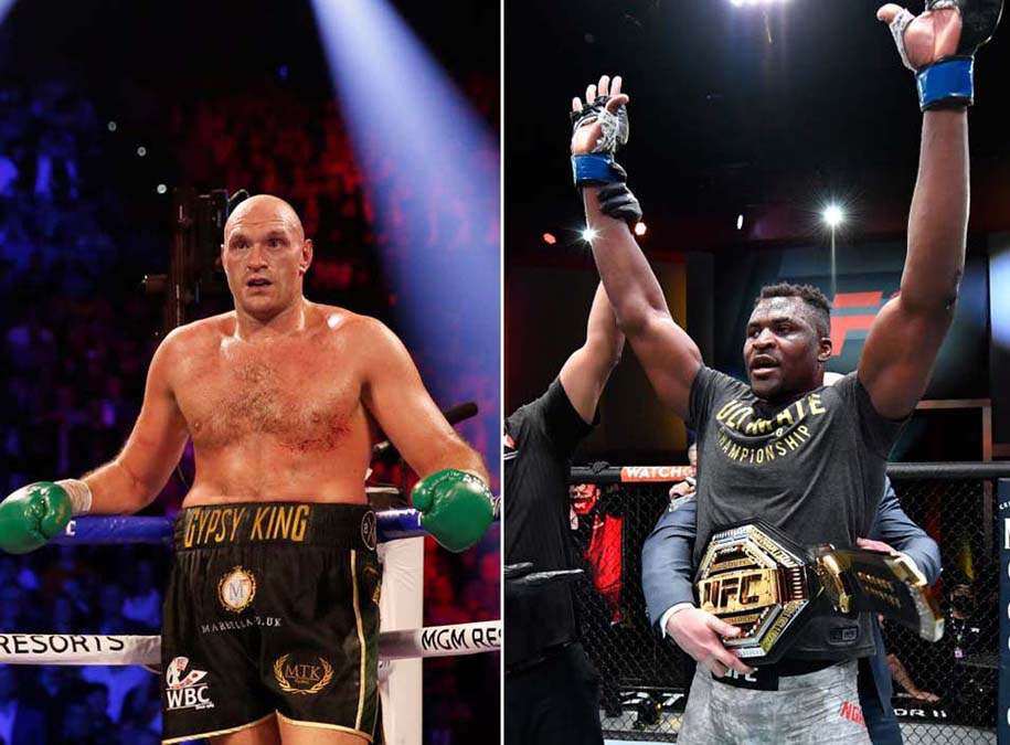 Tyson Fury muốn đấu Boxing với Francis Ngannou bằng găng MMA
