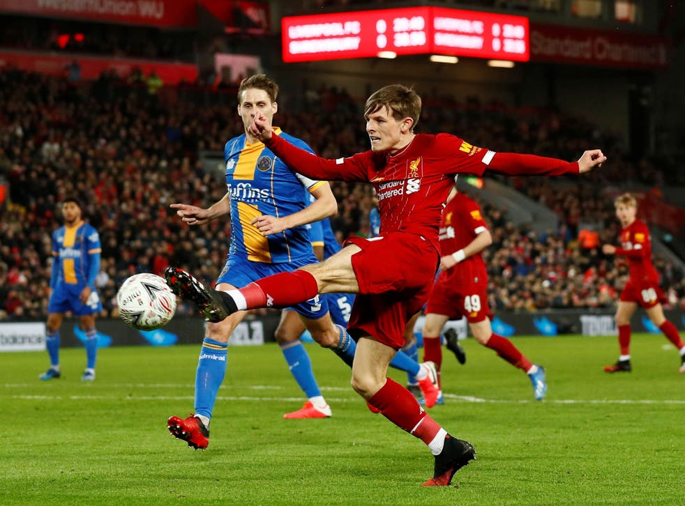 Kết quả Liverpool vs Shrewsbury Town, vòng 3 FA Cup