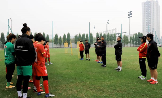 Tuyển nữ Việt Nam đủ quân số đấu Hàn Quốc ở Asian Cup 2022