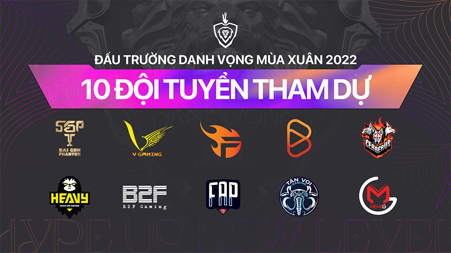 Lịch thi đấu Đấu Trường Danh Vọng Mùa Xuân 2022 Liên Quân Mobile Lịch thi đấu Đấu Trường Danh Vọng Mùa Xuân 2022 Liên Quân Mobile